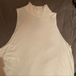 American Eagle Soft & Sexy Ribbed High Neck Tank
